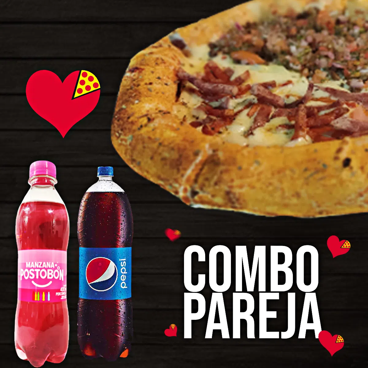Pizzalove Prosperidad Madrid 1 COMBO PAREJA